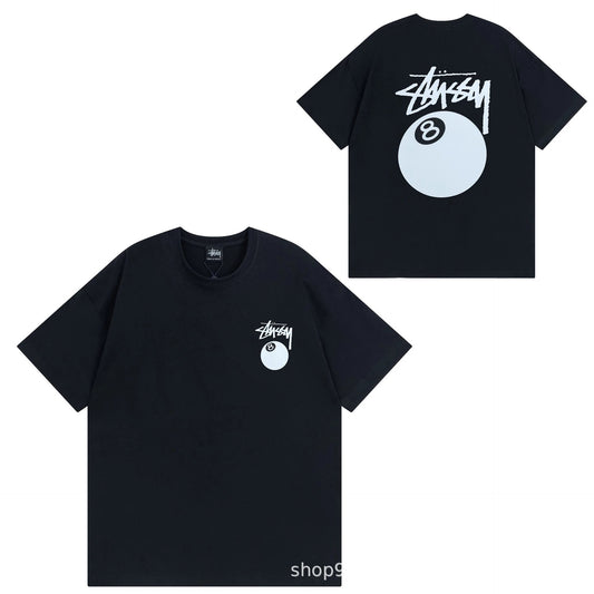 Stussy 8 Ball Pigment Dyed Tee
Black